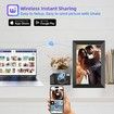 Uhale Digital Picture Frame WiFi 10.1 inch HD IPS Touch Screen Electronic Picture Frame Slideshow Smart Loop Digital Photo Frame