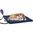Dogs Cats Electric Heating Pet Bed Blanket Thermal Mat Protection Temperature Display 50cm x 50cm