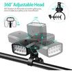 Grill Light,Grill Lights with 10 LED and C-clamp,Grill Lights Gifts,BBQ Light for Camping Bike Lights Night Light