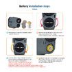 Outdoor Golf Laser Rangefinder Telescope 650M Measurement Height & Angle Detection