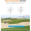 Outdoor Golf Laser Rangefinder Telescope 650M Measurement Height & Angle Detection