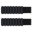 Black 2 Pound Pair Bracelets Bone Style Weight Bearing Sandbags Leggings Silicone Straps Running Weights Invisible Sports Bands