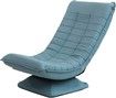Floor Sofa Bed Chair Couch Lounge Recliner Folding 360 Degree Swivel Lazy Lounger Adjustable Chaise Ground Seat