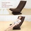 Floor Sofa Bed Chair Couch Lounge Recliner Folding 360 Degree Swivel Lazy Lounger Adjustable Chaise Ground Seat