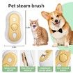 3in1 Cat Brush for Shedding,Cat Steam Brushes Rechargeable Deshedding Brush with Steam for Long & Short Haired Cats and Dogs