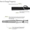 Dog Whistle,2 Pack Professional Ultrasonic Dog Whistle,Recall Training,Stop Barking Control Devices with Black Lanyard