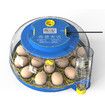 Egg Incubator Hatching Chick Automatic Turning Stop Candler Hatch Days Humidity Display Control 18 Egg Poultry