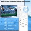BN59-01432A Solar Voice Remote Replacement for Samsung TV Remote with Bluetooth Rechargeable Solar Cell,Compatible with Samsung TV - White