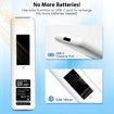 BN59-01432A Solar Voice Remote Replacement for Samsung TV Remote with Bluetooth Rechargeable Solar Cell,Compatible with Samsung TV - White