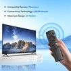 BN59-01432A Solar Voice Remote Replacement for Smart TV Remote with Bluetooth Rechargeable Solar Cell,Compatible with Smart TV - Black