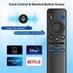 BN59-01432A Solar Voice Remote Replacement for Smart TV Remote with Bluetooth Rechargeable Solar Cell,Compatible with Smart TV - Black