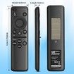 BN59-01432A Solar Voice Remote Replacement for Smart TV Remote with Bluetooth Rechargeable Solar Cell,Compatible with Smart TV - Black
