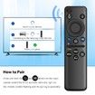 BN59-01432A Solar Voice Remote Replacement for Smart TV Remote with Bluetooth Rechargeable Solar Cell,Compatible with Smart TV - Black