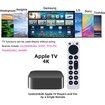 Replacement for Apple TV 4K Remote Control for First,Second,Third,Fourth,and Fifth Generation for Apple TV HD Universal Remote Control (No Voice Commands)