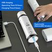 Dog Nail Grinder with Trimmers,Clippers Kit for Large Medium Small Dogs & Cats,Electric 2-Speed Rechargeable Pet Nail Grinder with Light