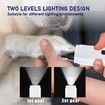Pet Nail Grinder with Trimmers,Clippers Kit for Large Medium Small Dogs & Cats,Electric 2-Speed Rechargeable Pet Nail Grinder with Light