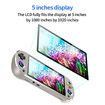 Retro Handheld Game Console HD 1920*1080 5.0 Inch IPS Display Support LINUX for PSP Portable Pocket Video Player Color Black