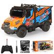 1:35 Remote Control Truck Vehicle Toys Radio Control Electric Car With TRY ME Lights Rally RC Off-road Car For Kids
