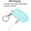 Rechargeable Safe Sound Personal Alarm,140dB Self Defense Keychain with LED Light, Women Personal Alarm SOS Safety Alert Device Key Chain to Carry (Blue)