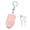 Rechargeable Safe Sound Personal Alarm,140dB Self Defense Keychain with LED Light, Women Personal Alarm SOS Safety Alert Device Key Chain to Carry (Pink)