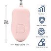 Rechargeable Safe Sound Personal Alarm,140dB Self Defense Keychain with LED Light, Women Personal Alarm SOS Safety Alert Device Key Chain to Carry (Pink)