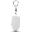 Rechargeable Safe Sound Personal Alarm,140dB Self Defense Keychain with LED Light, Women Personal Alarm SOS Safety Alert Device Key Chain to Carry (White)
