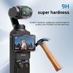 Screen Protector,Lens Protector for DJI Osmo Pocket 3 Accessories with Tempered Glass LCD Display Film,Ultra HD,9H Hardness,Scratch Resistant