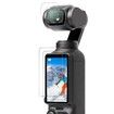 Screen Protector,Lens Protector for DJI Osmo Pocket 3 Accessories with Tempered Glass LCD Display Film,Ultra HD,9H Hardness,Scratch Resistant