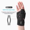 1P Right Hand Wrist Brace Thumb Spica Splint for Arthritis Numbness Tendonitis Trigger Finger Thumb Stabilizer Compression Aluminum Plate Support