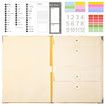 The Folder Document Organizer Book Organizer For Office Important Papers,Emergency Binder,Passports,Photos,and Letters Color KHAKI
