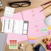 The Folder Document Organizer Book Organizer For Office Important Papers,Emergency Binder,Passports,Photos,and Letters Color Pink