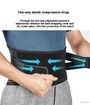 Size 2XL Sparthos Lumbar Support Belt Immediate Relief from Back Pain Sciatica Breathable With Lumbar Pad Adjustable Lower Back Waist Brace For Men Women