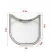 5231EL1003B Dryer Lint Filter with Felt Seal Compatible for Lg and Kenmore Dryer Lint Screen Replacement Part # 1266857, AP4440606