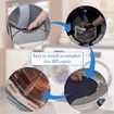 ADQ56656401 Dryer Lint Filter Upgraded Stainless Steel Mesh and MCK49049101 Lint Trap Cover Housing for LG ADQ566564 Replacement
