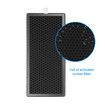 2 Pcs Replacement Filter, Compatible with Medify Air MA-40 Air Purifier, 3 in 1 H13 True HEPA Filter