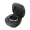Smart Ring Color Screen Men Women Smart Touch Fitness Ring Multi-Modes Fitness Tracker Rate Pedometer Sleep Monitoring Size 10 Color Silver