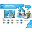 54 PCS Magnetic Blocks-Build Mine Magnet World Frozen Edtion,Toys for Girls, STEM Sensory Kids Games Toys for Kids Christmas Birthday Gifts