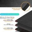 Under Grill Mat for Outdoor Grill,Double-Sided Fireproof Grill Pad,Indoor Fireplace/Fire Pit Mat,Oil-Proof Waterproof BBQ Protector(165*91cm)