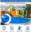 300cm (10 feet) diameter PE Insulated Swimming Pool Cover Bubble Insulation for Open Air Pools Solar Hot Water Bath Round Shape