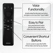 BN59-01455A Solar Voice Remote Control for Samsung Smart TV, NEO QLED Crystal UHD OLED S95C, LS03D, Q60, Q70, Q80, QN85, QN90