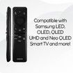BN59-01455A Solar Voice Remote Control for Samsung Smart TV, NEO QLED Crystal UHD OLED S95C, LS03D, Q60, Q70, Q80, QN85, QN90