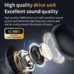 144+ Language Translator Wireless Earbuds Bluetooth Real Smart Translation With Touch screen Active Noise ANC Wireless Charging Case Color Black