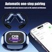 Language Translator Earbuds,3-in-1 Translation Earbuds with 144 Languages Online,Bluetooth 5.4 Intelligent Touch Screen Ear Buds Real Time (Blue)