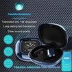Language Translator Earbuds,3-in-1 Translation Earbuds with 144 Languages Online,Bluetooth 5.4 Intelligent Touch Screen Ear Buds Real Time (Blue)