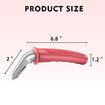 2 Pack Car Handle Assist for Elderly Car Door Handle for All Vehicles Car Support Handle, Portable Assistive Device for Elderly (Red)