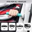 2 Pack Car Handle Assist for Elderly Car Door Handle for All Vehicles Car Support Handle, Portable Assistive Device for Elderly (Green)