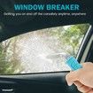Multifunction Car Handle Assist, Vehicle Support Handles Seatbelt Cutter Window Breaker Portable Automotive Car Handle Assist for Elderly and Car Emergency Tool