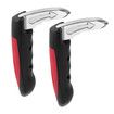 2 Pcs Car Door Assist Handle, Vehicle Support Handles, Portable Automotive Car Handle Assist for Elderly and Car Emergency Tool (Red)
