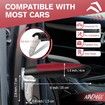 Car Door Handle for Elderly, Portable Auto Cane for Seniors, Multifunctional Vehicle Door Latch Handles, Car Gadgets (Red)