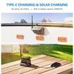 7INCH Touchscreen Solar Wireless RV Backup Dual Camera 1080P IPS Monitor Auto OnOff Rear View Night Vision Recording 32G card Trailer Truck